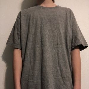 Gray oversized tshirt